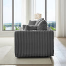 Modern Comfy Upholstered 4 Seat Sofa Cloud Couch,Deep Seat With Soft Pillows
