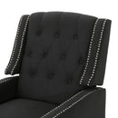 Classic Fabric Push Back Chair