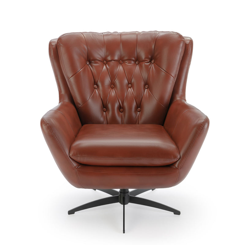 Calvin - Tufted Swivel Chair