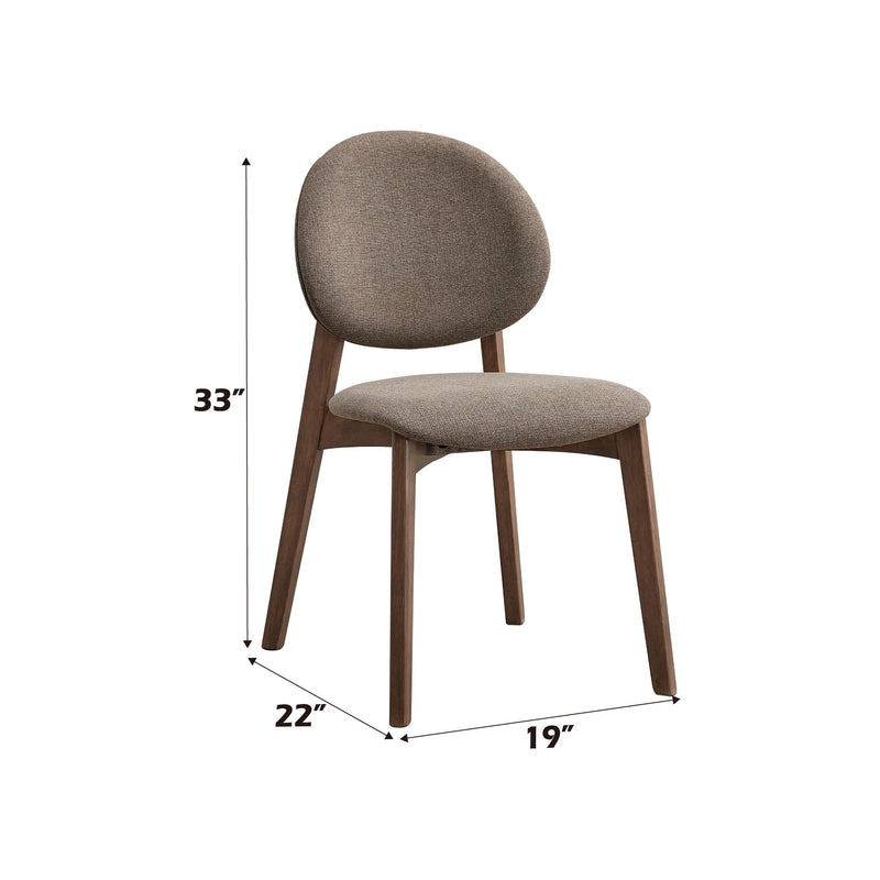 Hadasa - Side Chair, Elegant Upholstery (Set of 2)