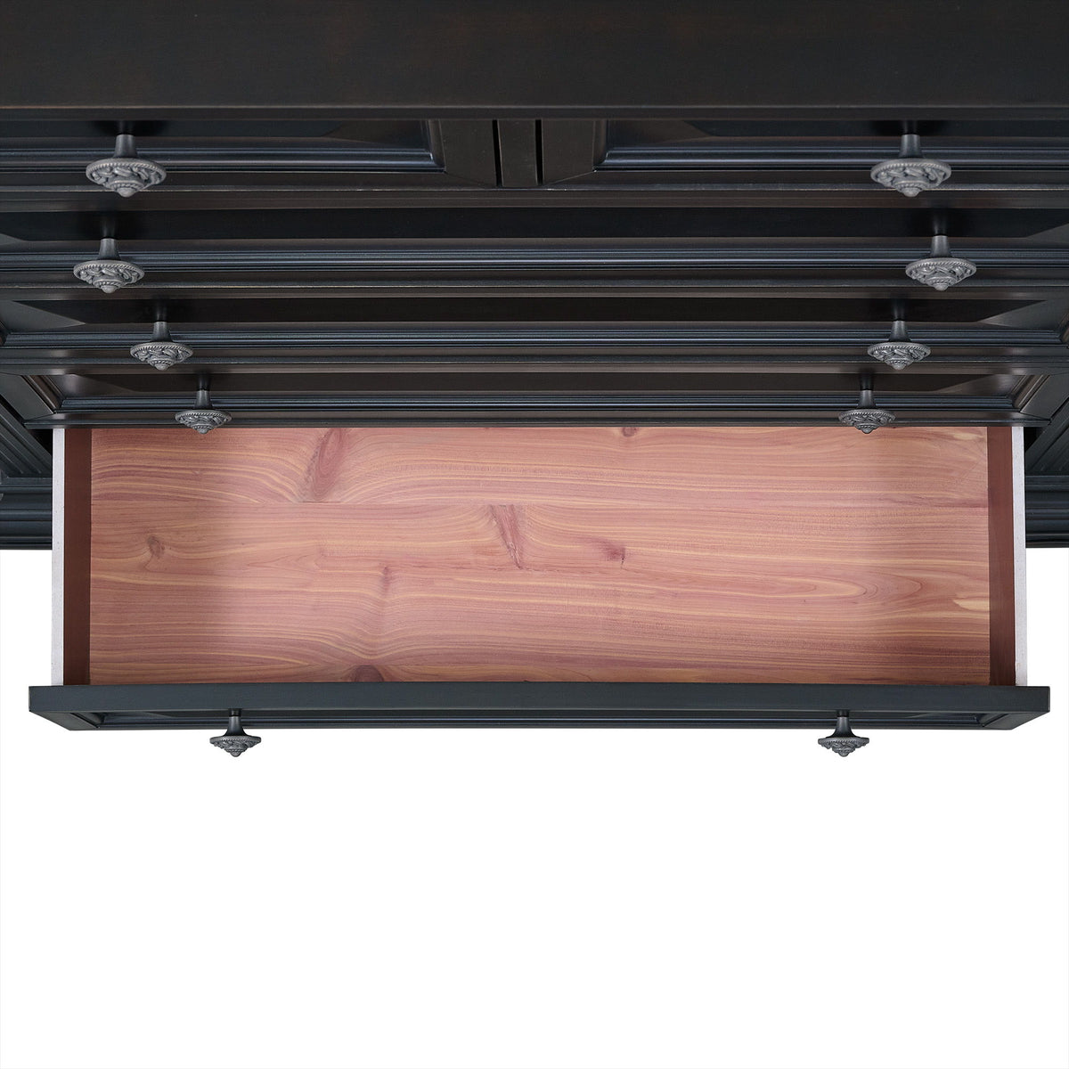 Bridgestone 6-Drawer Chest in Black by Elements International, view 4