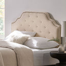 Luella - Button Tufted Upholstered Headboard