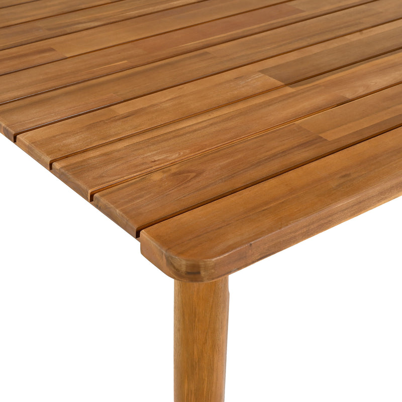 Dining Table 8 Person Outdoor Table, Farmhouse Furniture For Patio, Garden, Backyard - Teak