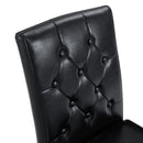 Dining Chairs With Ergonomic Buckle Backrest For Home