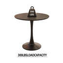 Round Dining Table Set With Tulip Design And 2 Chairs