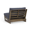 Acacia Wood Outdoor Club Chair With Cushions