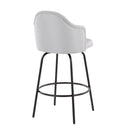 Ahoy - Contemporary Fixed Height Counter Stool (Set of 2)