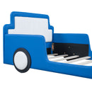 Race Car Shaped Platform Bed With Wheels