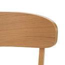 Elegant Fabric Dining Chair With Cushioned Seat