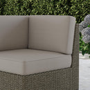 Boca Raton - Outdoor Sectional Side Chair - Beige - 32"