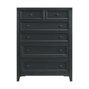 6 Drawer Chest With Knobs And Smooth Slides