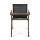 Belfast - Dining Chair With Acacia Wood Frame And Mesh Seating (Set of 2)