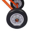 Portable Concrete Mixer With Etl Certificated Copper Motor, Electric Cement Mixer, 5.0 Cu. Ft. - Orange