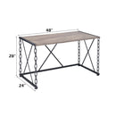 Jodie - Console Table - Rustic Oak & Antique Black Finish - Atlantic Fine Furniture Inc