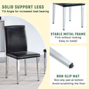 Elegant Upholstered Chairs & Metal Legs