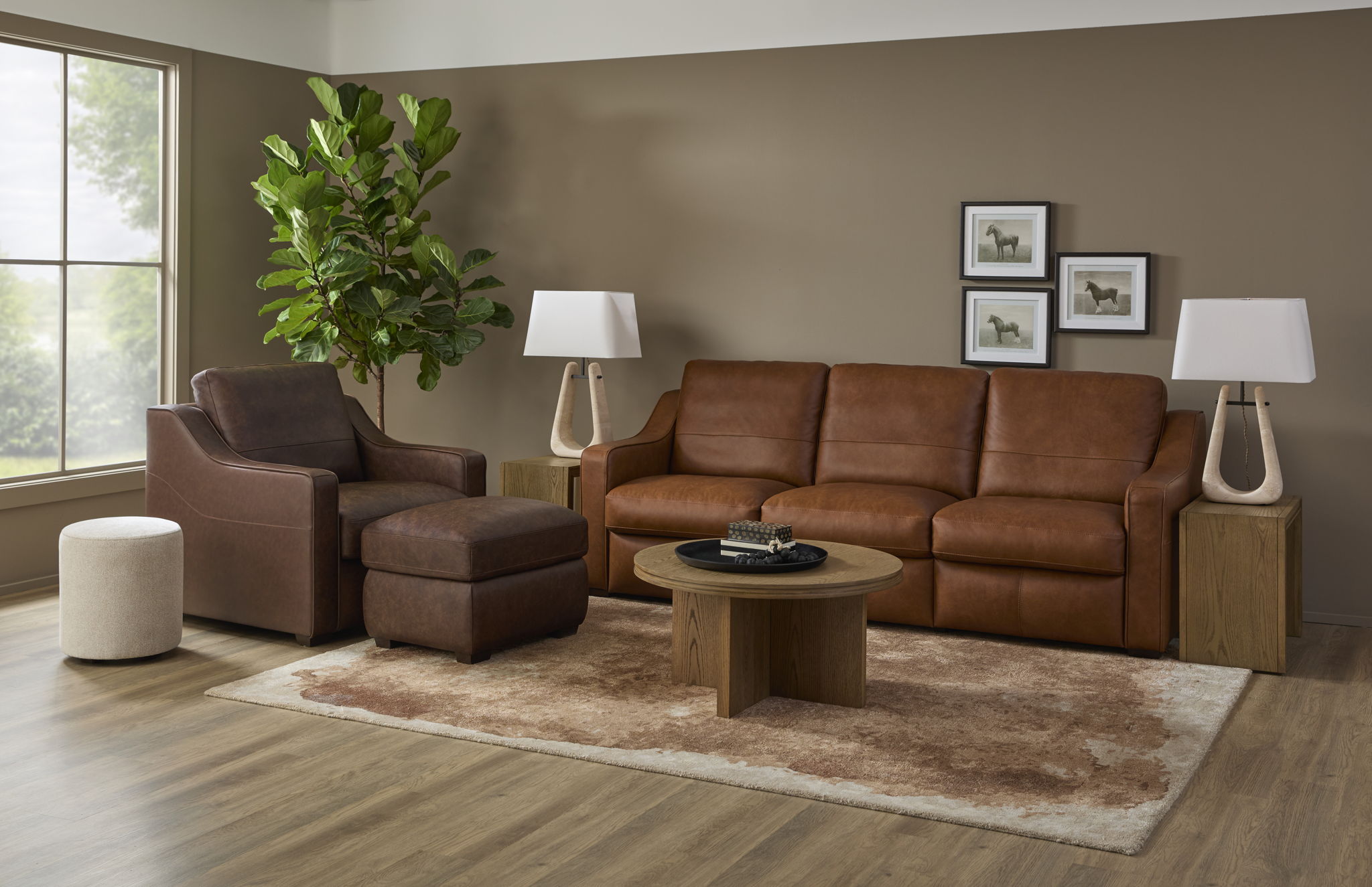 Hudson - Chair - Dark Brown