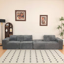 Modern Cloud Sectional Sofa With L-Shape Chaise