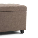 Darcy - Upholstered Storage Ottoman Bench