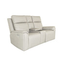 Vernon - Power Reclining Loveseat With Console, Power Headrests, Lumbar, Heat & Massage