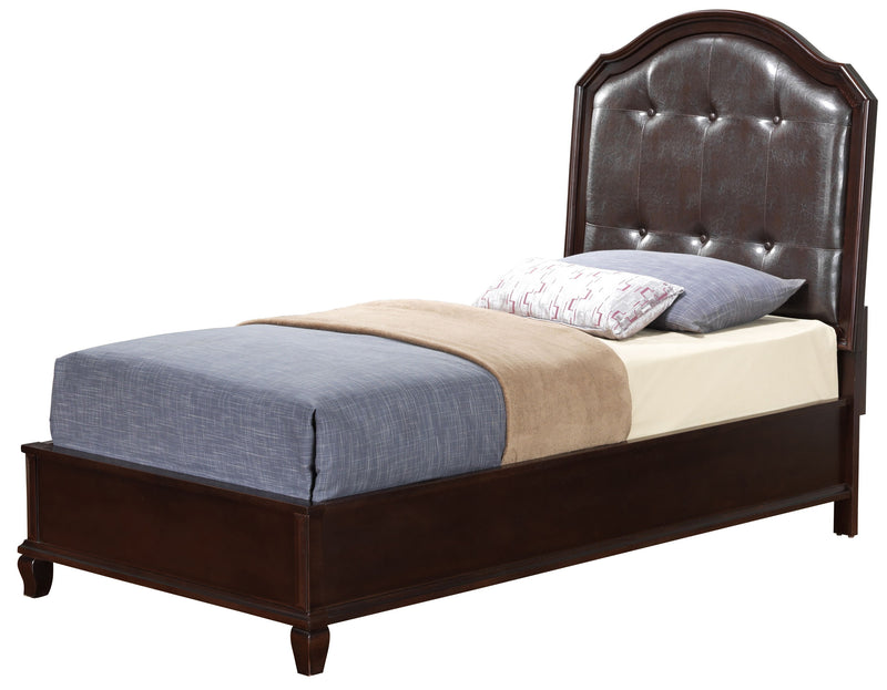 Triton - G9000A-TB Twin Bed - Cappuccino