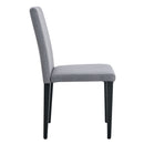 Versatile Dining Chairs With Comfortable Design And Metal Legs