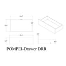 Shaker - Crocodile Metallic Dresser