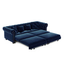 3 In 1 Pull Out Convertible Sleeper Sofa Bed