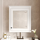 Wall Mounted Bathroom Storage Cabinet With Mirror, Medicine Cabinet With Height Adjustable Shelf