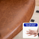 Modern Accent Arm Chair High Back With Metal Legs And Soft Padded