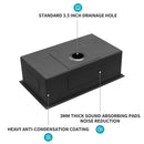 Undermount Kitchen Sink With Deep Single Bowl