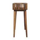 Slatted Console - Light Brown