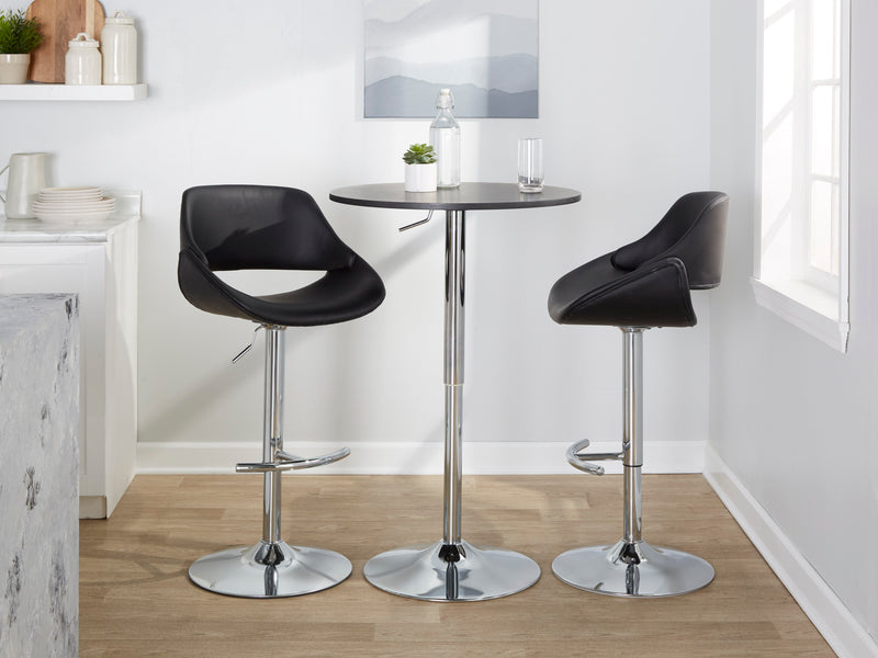 Elia - Contemporary Adjustable Bar Table