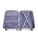 3 Piece Set Expandable Hardshell Suitcase Double Spinner Wheels
