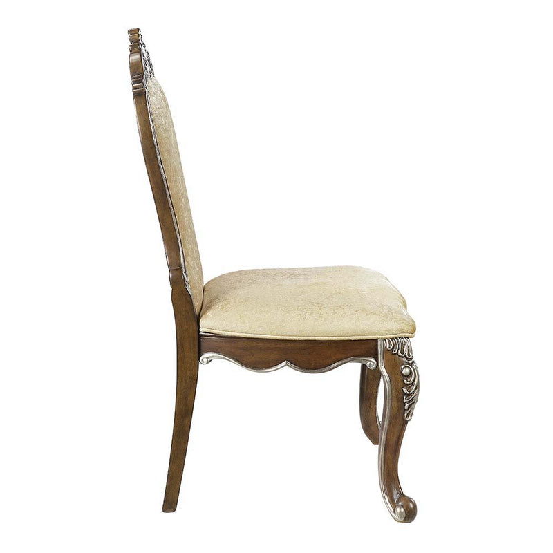 Latisha - Side Chair (Set of 2) - Antique Oak Finish - Atlantic Fine Furniture Inc