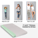 Memory Foam Camping Mattress, Portable Comfort With Water Resistant Cover