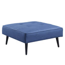 Nafisa - Sofa - Blue Fabric - Atlantic Fine Furniture Inc