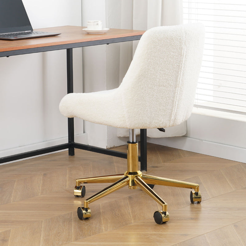 Modern Teddy Velvet Fabric Chair With Gold Plated 5 Claw Legs