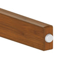 Dining Chairs (Set of 4), Wooden Dining Chair Armless, Mid Century Modern Upholstered Seat Cushion Dining Room Chair For Home Kitchen Dining Room Restaurant - Brown / Gray