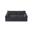 Queen Pull Out Sofa Bed, 3 In 1 Convertible Sleeper Sofa With Side Storage