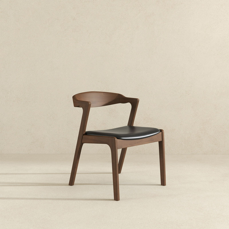 Dakota - Mid-Century Modern Velvet Dining Chair (Set of 2)