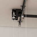 4 X 8 Ft Overhead Garage Storage Rack - Black