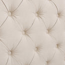 Fontana - Handcrafted Wingback Upholstered Platform Bed Frame