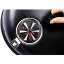 Portable Charcoal Smoker Grill For Outdoor Cooking - Black