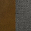 Alfredo - Upholstered Dining Bench - Gray And Natural Walnut