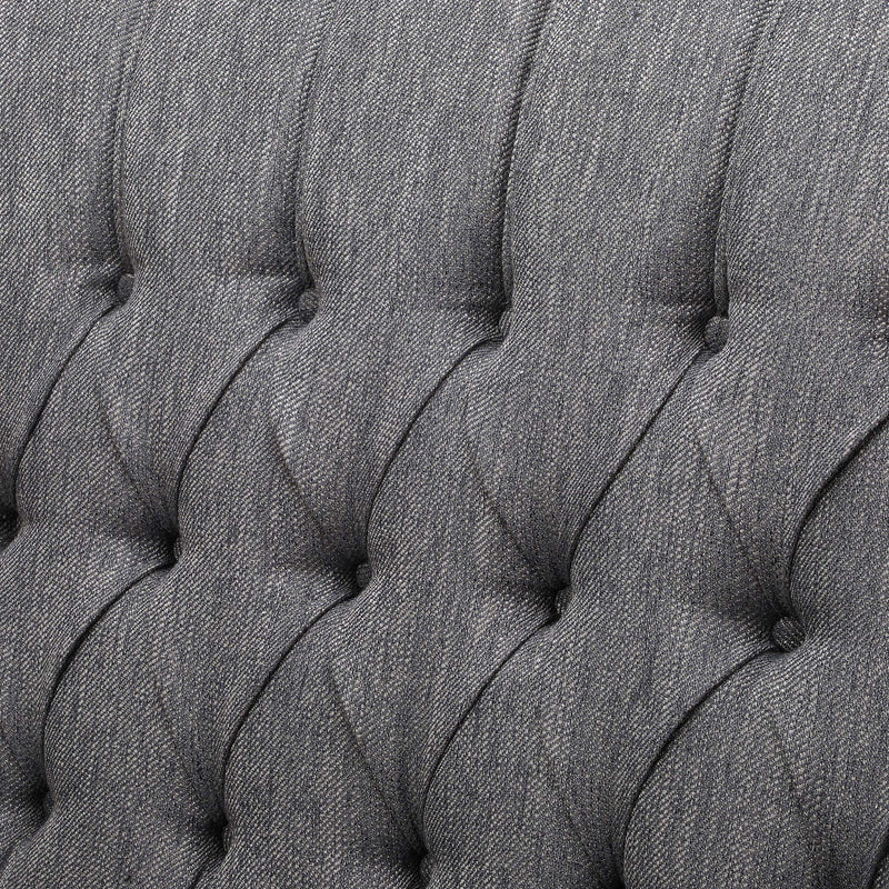 Dunham - Contemporary Fabric Tufted Oversized Pushback Recliner