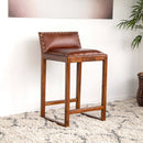 Gavin - Counter Stool - Brown / Rustic