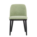 Modern Dining Chair With Curved Backrest