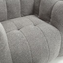 Soft Chenille Bean Bag Chair With High Resilient Foam
