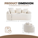 Loveseat Sofa, Compact Design For Small Spaces