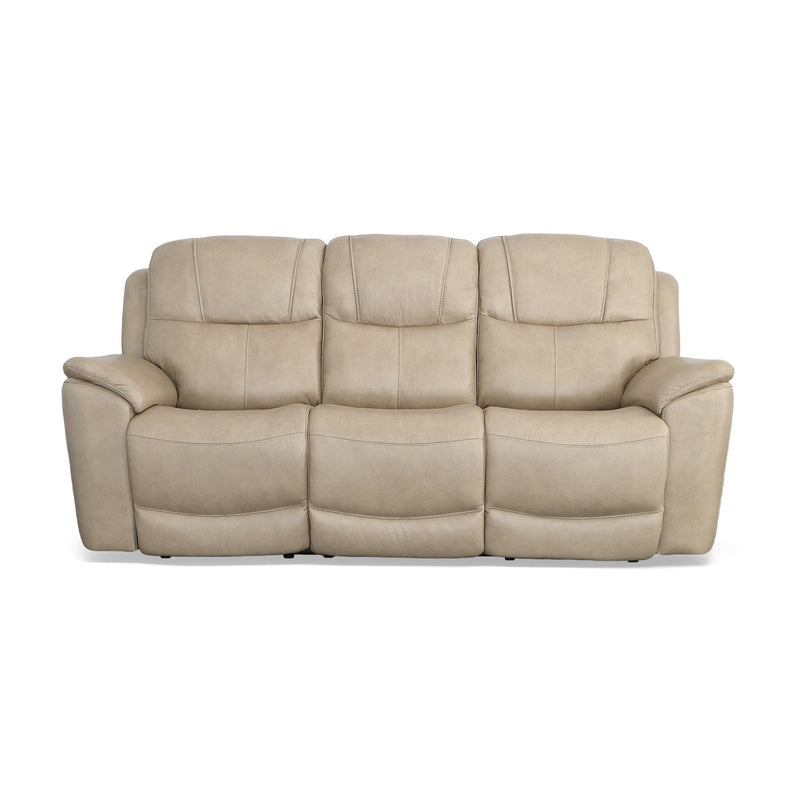 Crew - Power Reclining Sofa With Power Headrests & Lumbar - Black